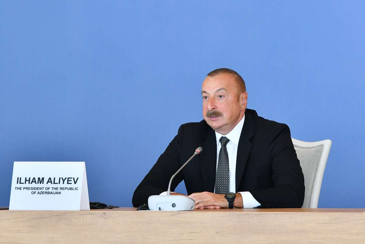 Ilham Aliyev attended the opening of the IX GBF